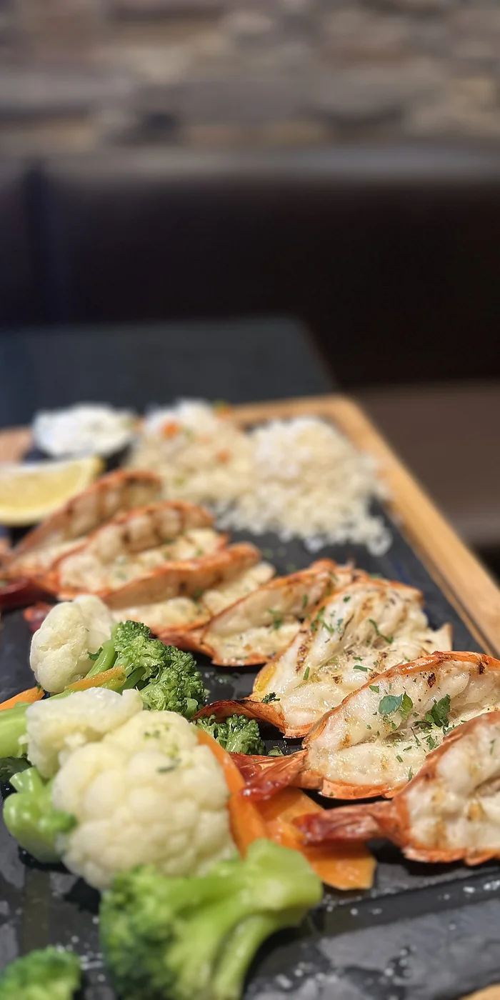 Gegrillte Garnelen griechisches Restaurant Rheinfelden