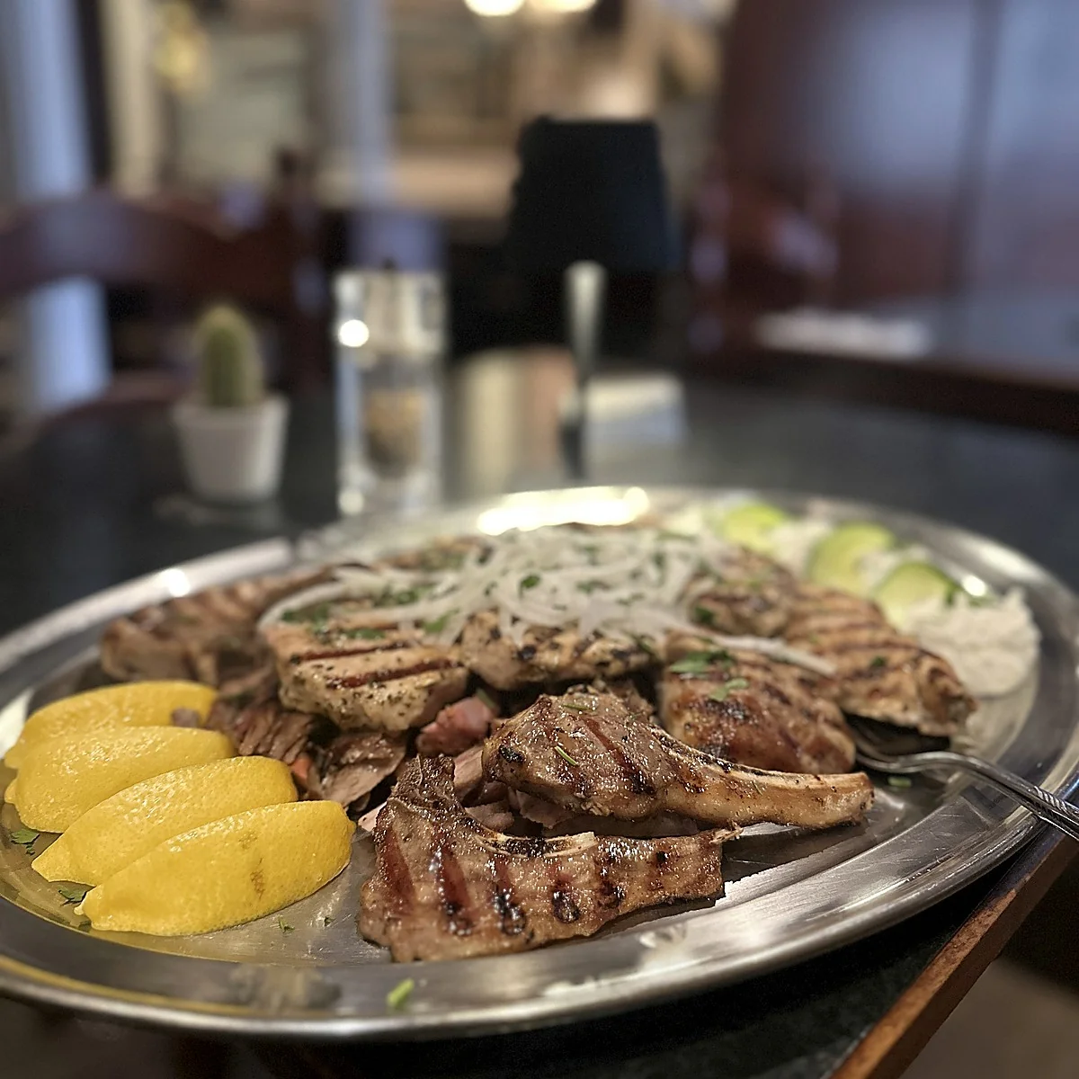 Panorama Grillplatte Restaurant Irodion Rheinfelden